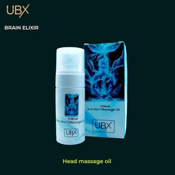 UBX Brain Elixir Head massage oil - Image 2