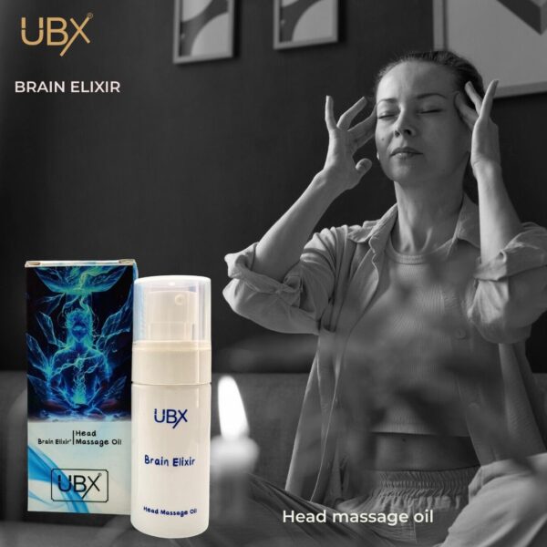 UBX Brain Elixir Head massage oil - Image 6