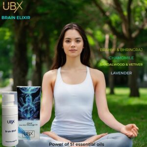 UBX Brain Elixir Head massage oil