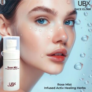 UBX FACE ELIXIR Rose Mist Infused Active Healing Herbs